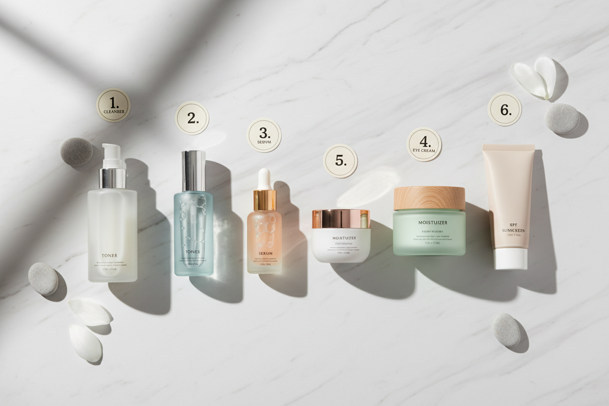The Right Order to Apply Skincare Products (And Why It Actually Matters)